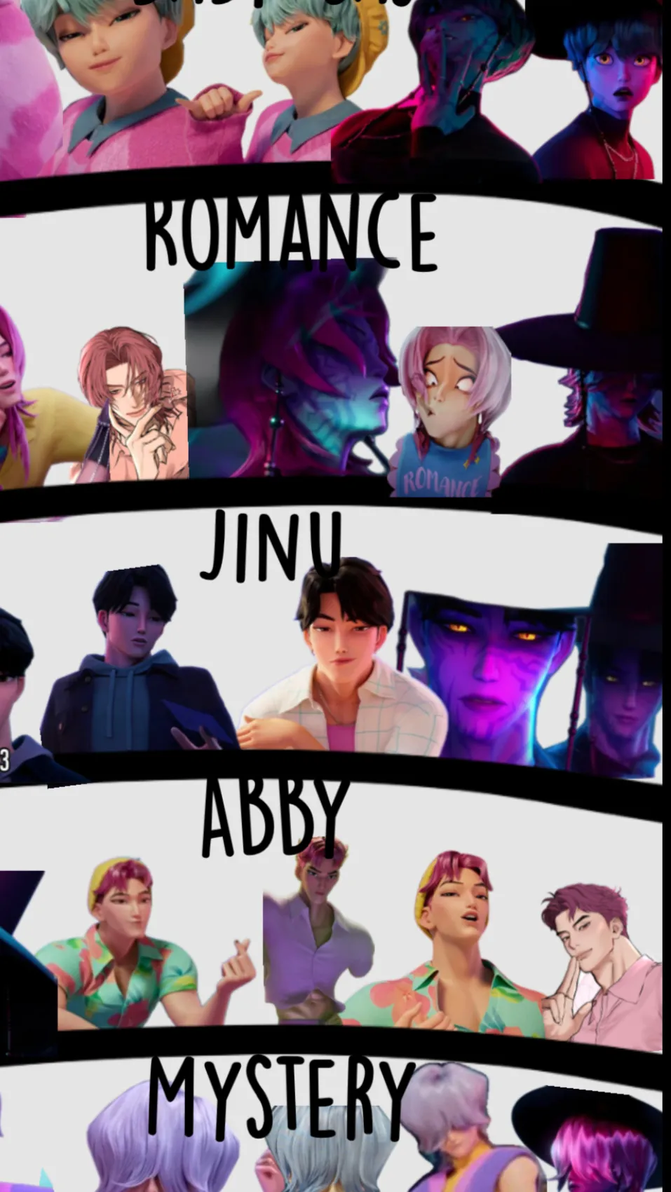 ai character: Saja boys  background