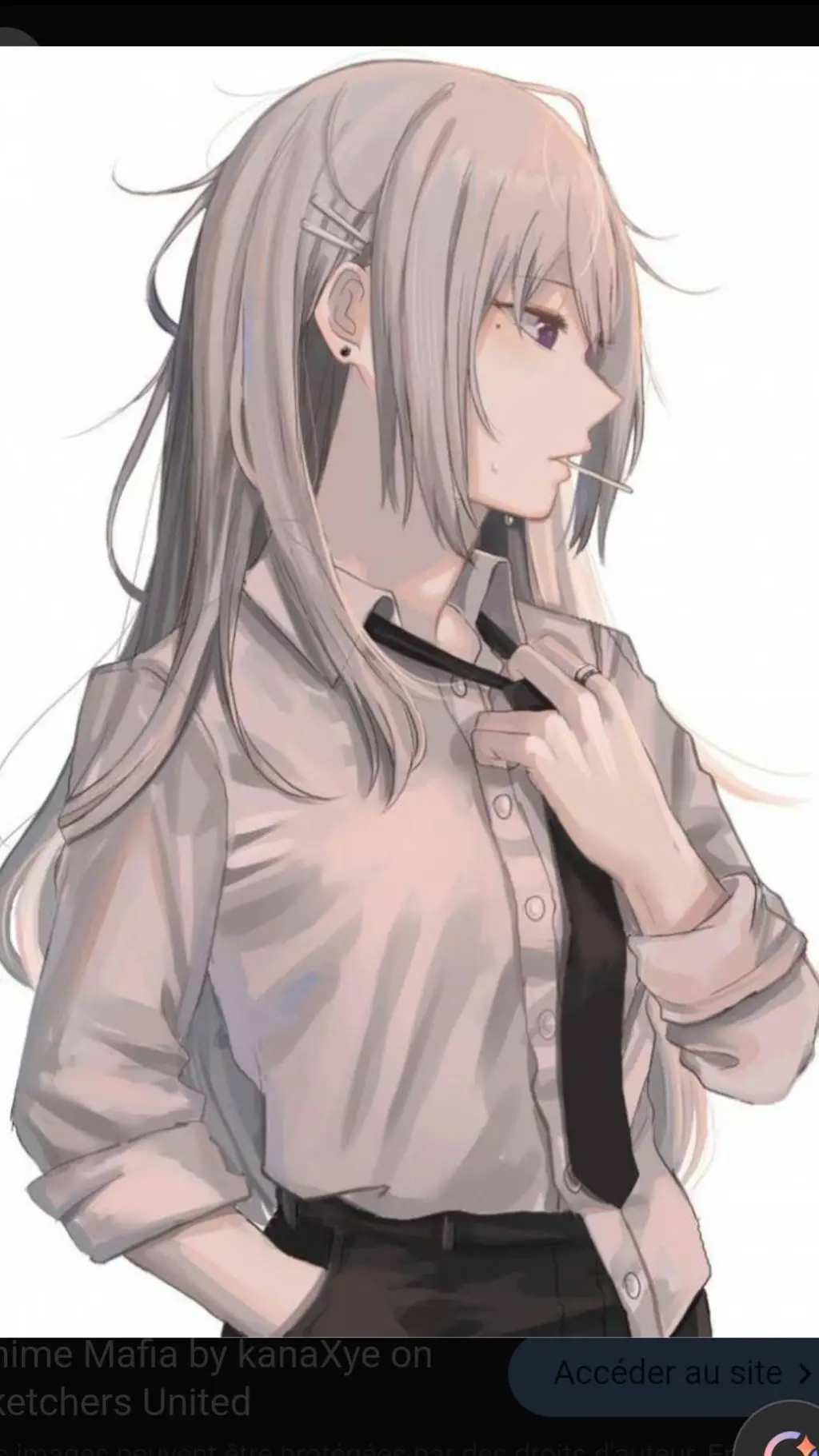 ai character: Ayame  background
