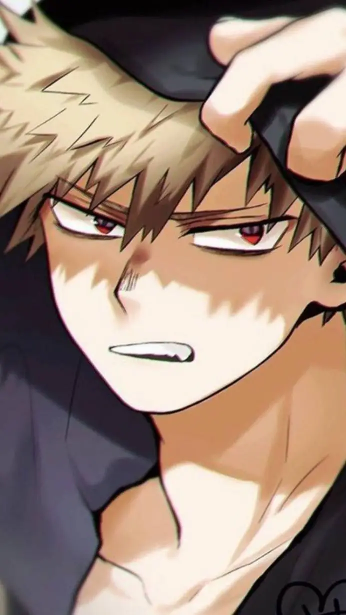 ai character: Katsuki Bakugo background