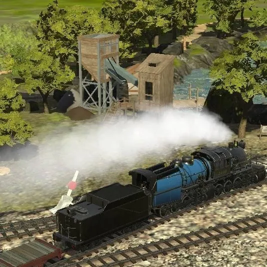 chat with ai character: Train