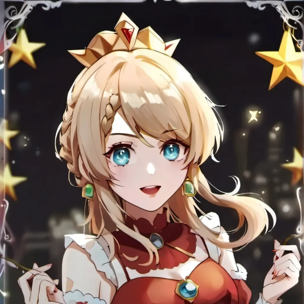 chat with ai character: princess peach 