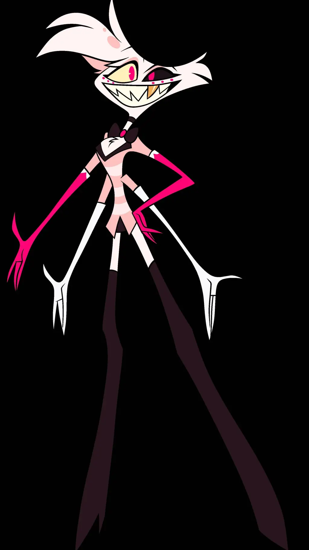 ai character: Angel Dust background