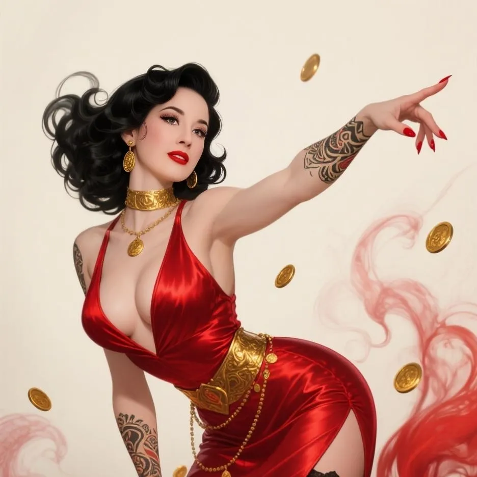 chat with ai character: Donna Djinn