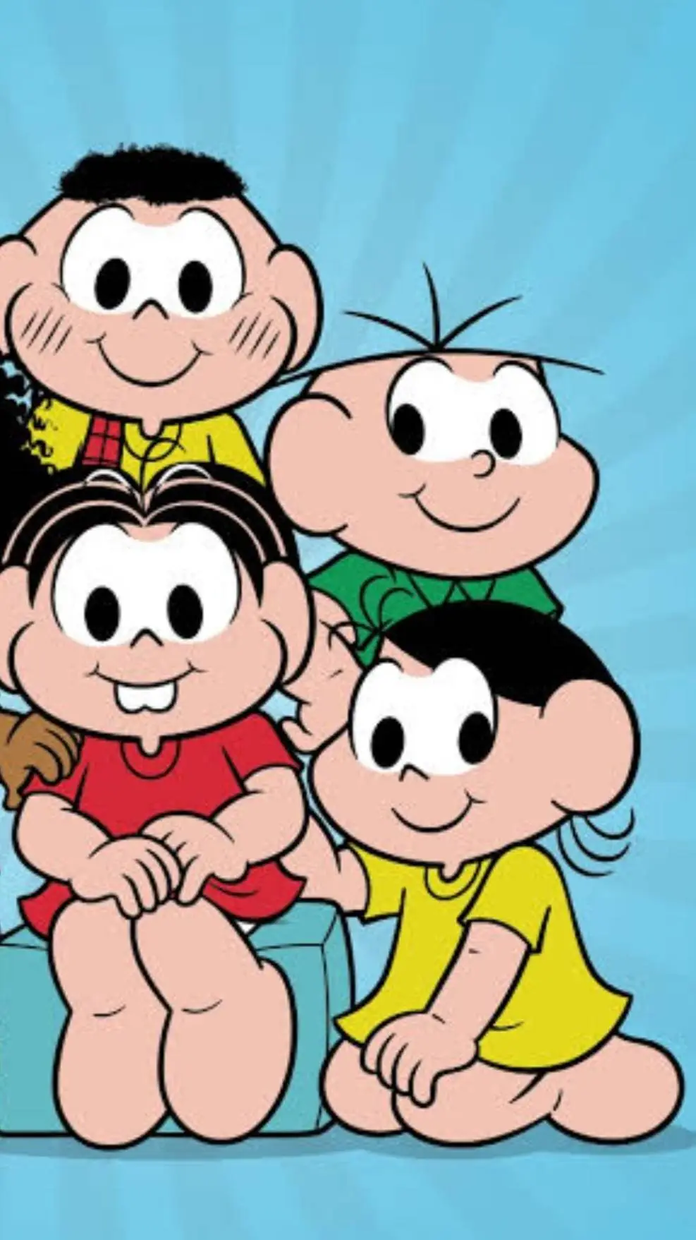 ai character: turma da Mônica background