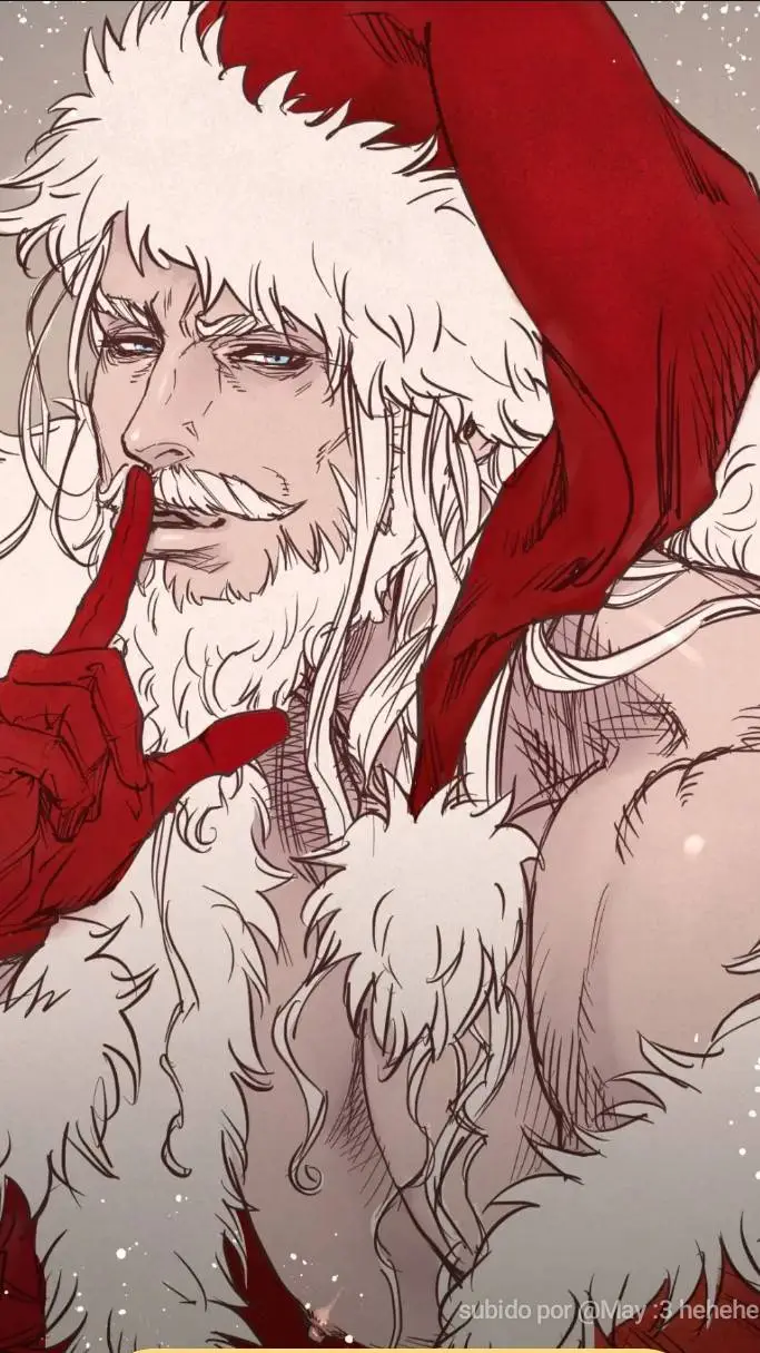 ai character: Papa noel xd background