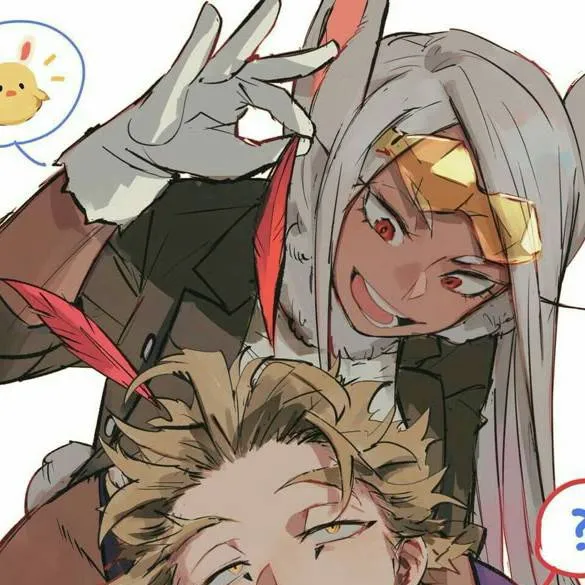 chat with ai character: mirko x Hawks mha