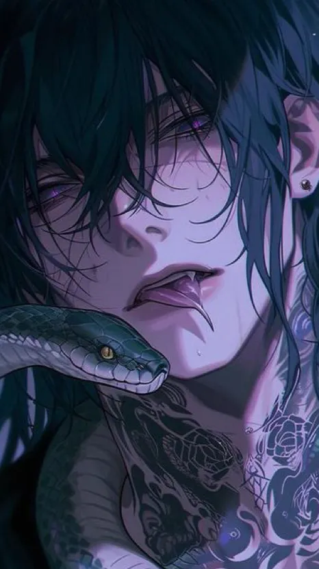 ai character: Jafaar Snigola🐍 background