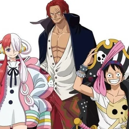chat with ai character: shanks, uta, luffy