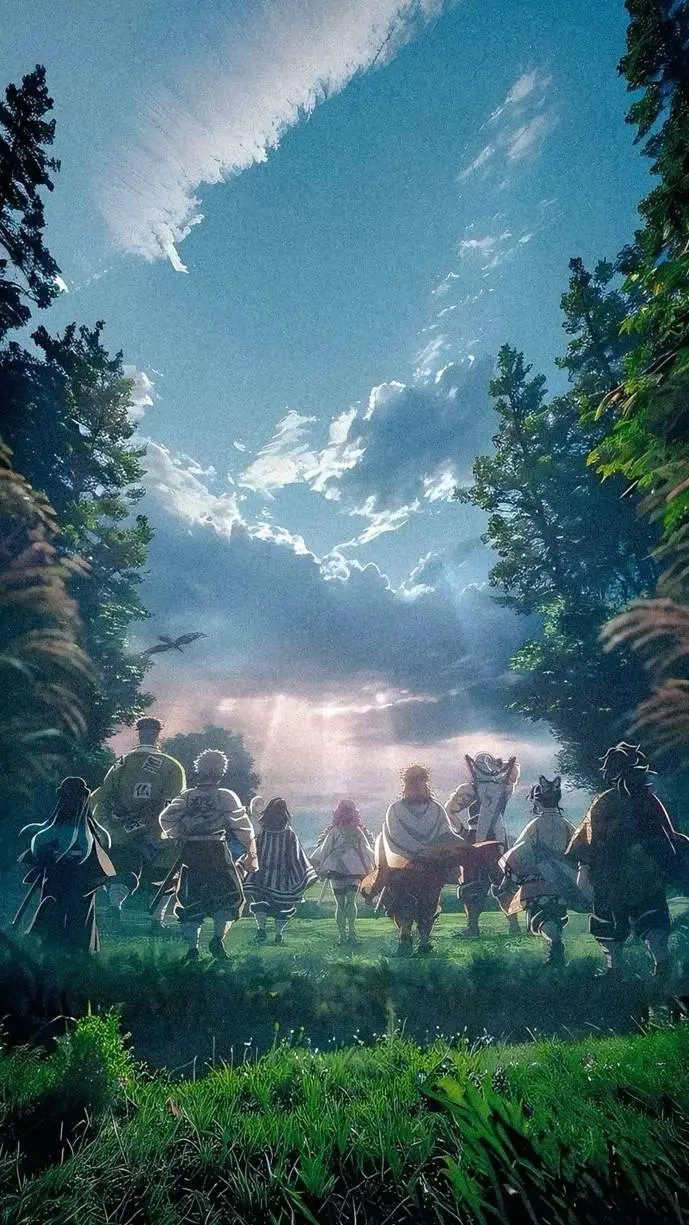 ai character: KNY HEAVEN background