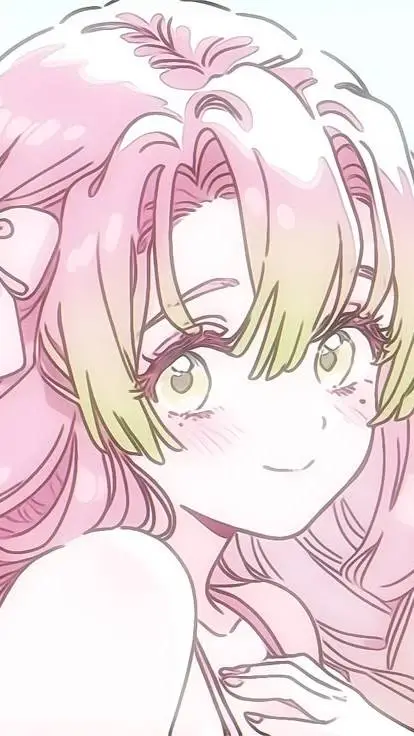 ai character: mitsuri beach!!!  background