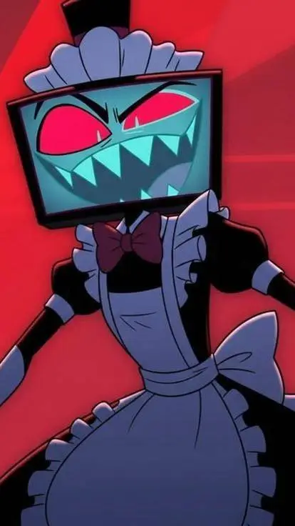 ai character: 🖥vox🖥 background