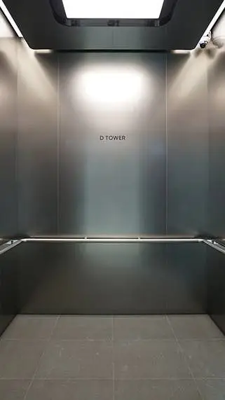 ai character: elevator... background