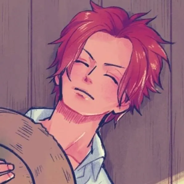 chat with ai character: Young shanks
