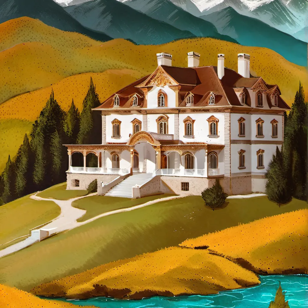 chat with ai character: Family mansion