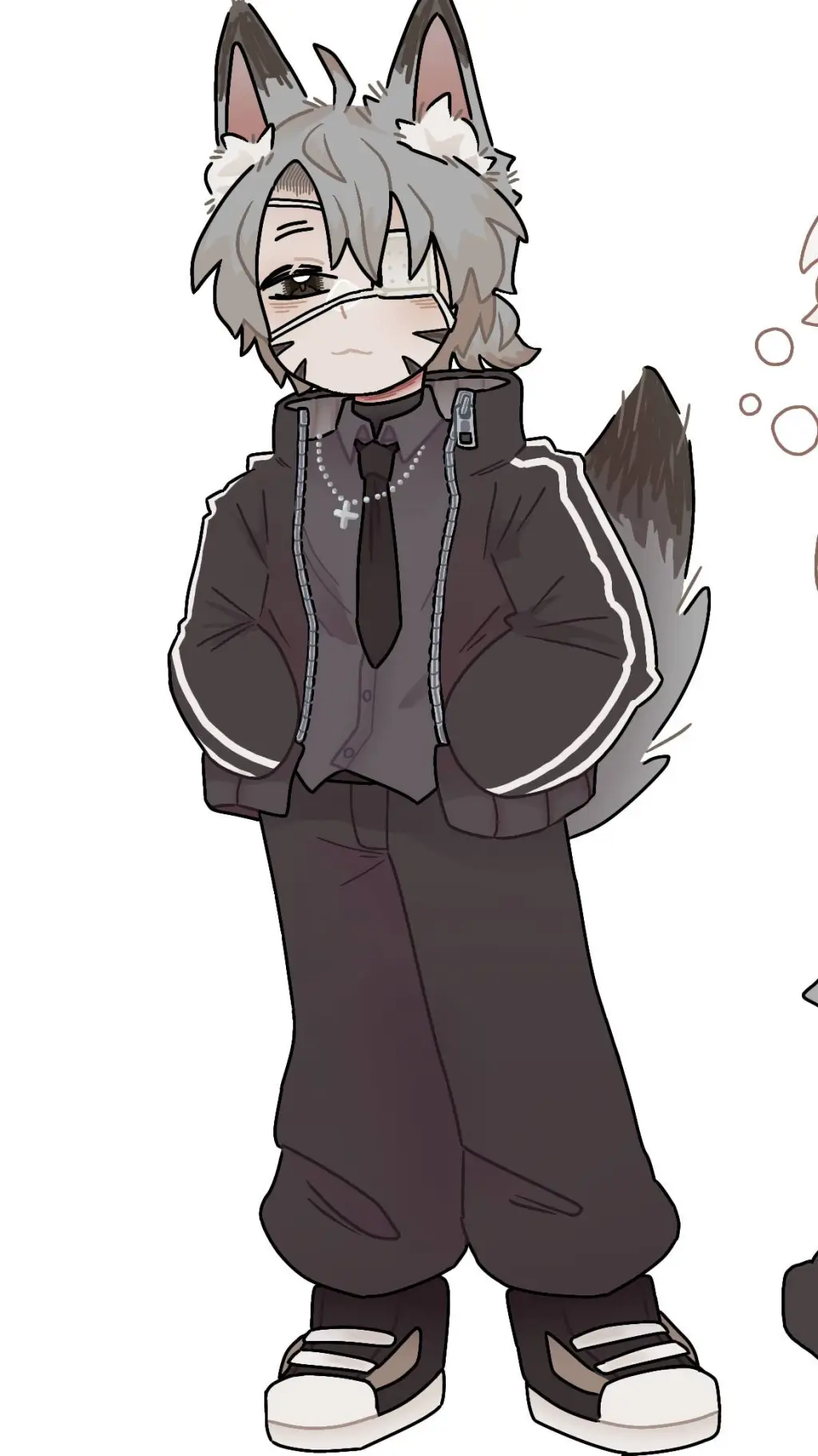 ai character: Angel  background