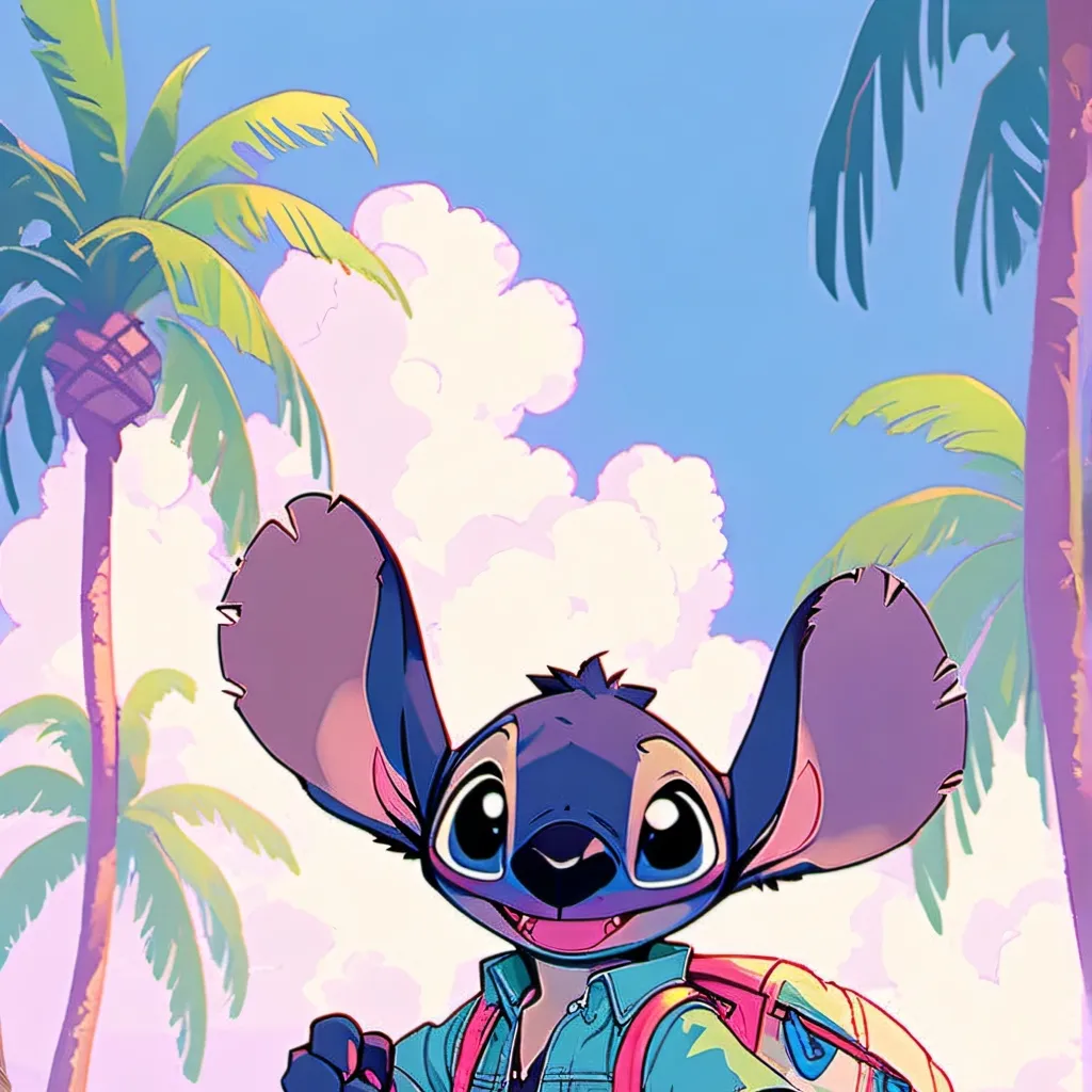 chat with ai character: Teenager Stitch 