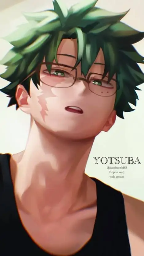 ai character: Deku  background