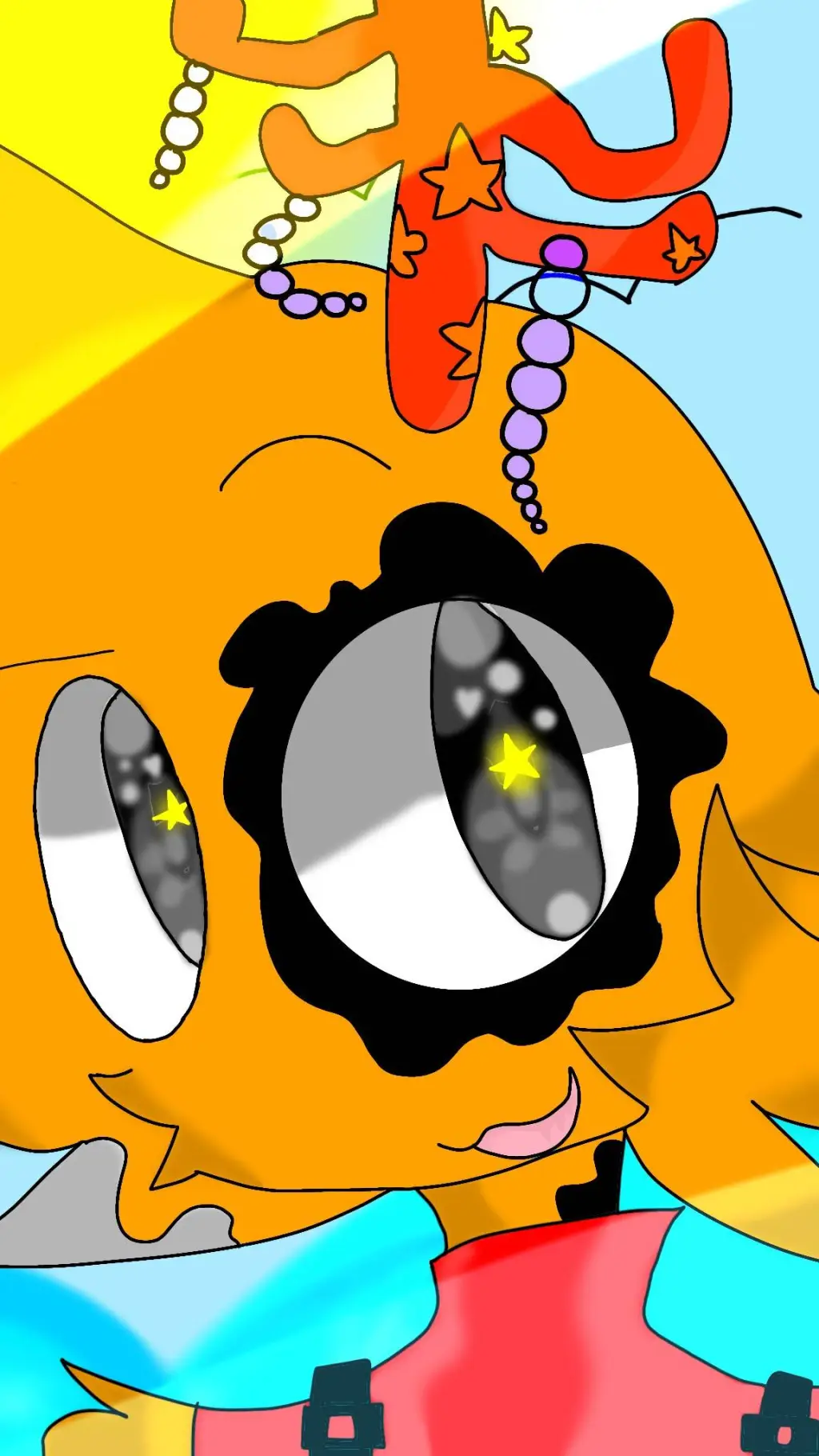 ai character: Koi 🪸 background