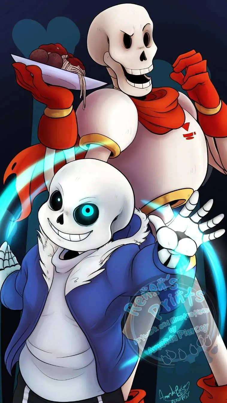 ai character: undertale background