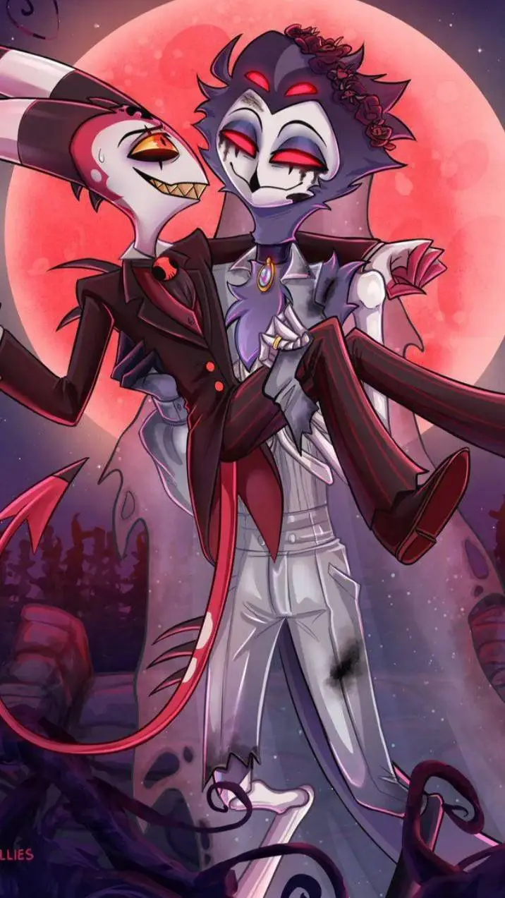ai character: corpse bride x HB background