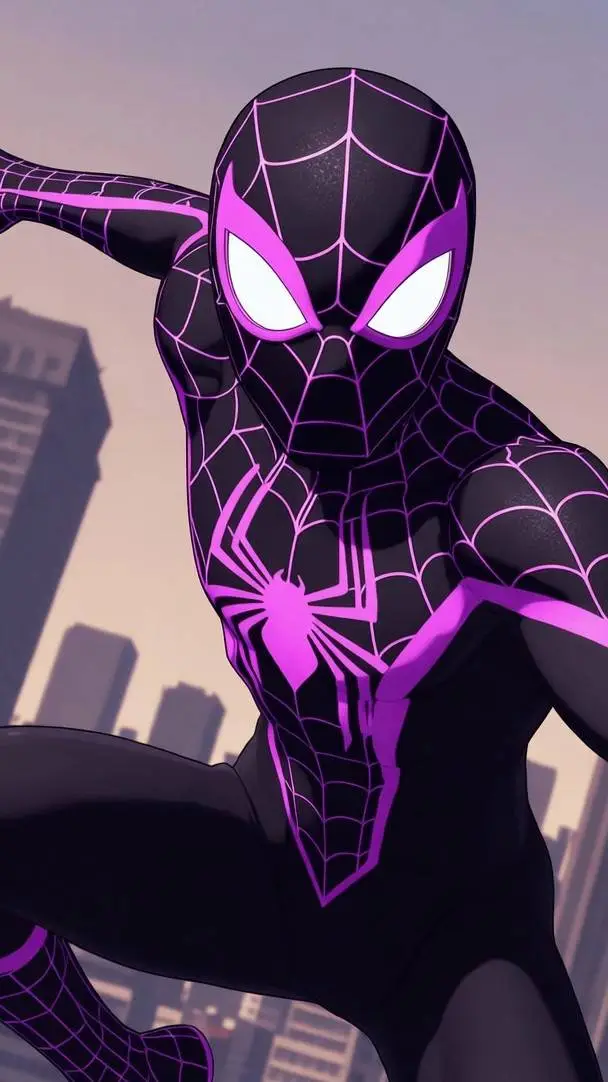 ai character: Spiderman background