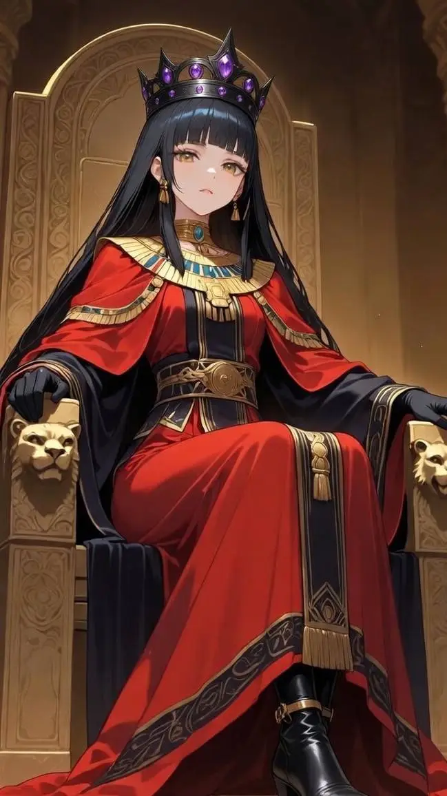 ai character: Queen XI background