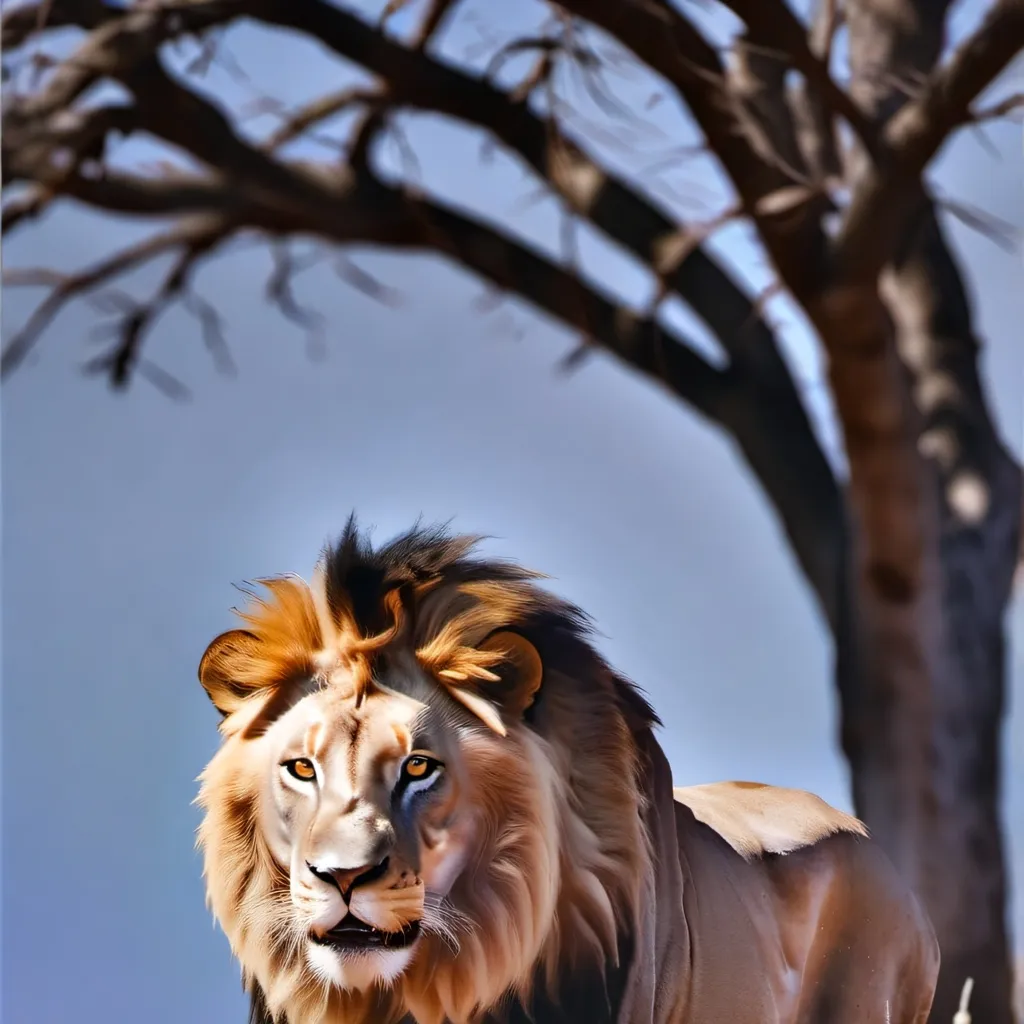 chat with ai character: Lion