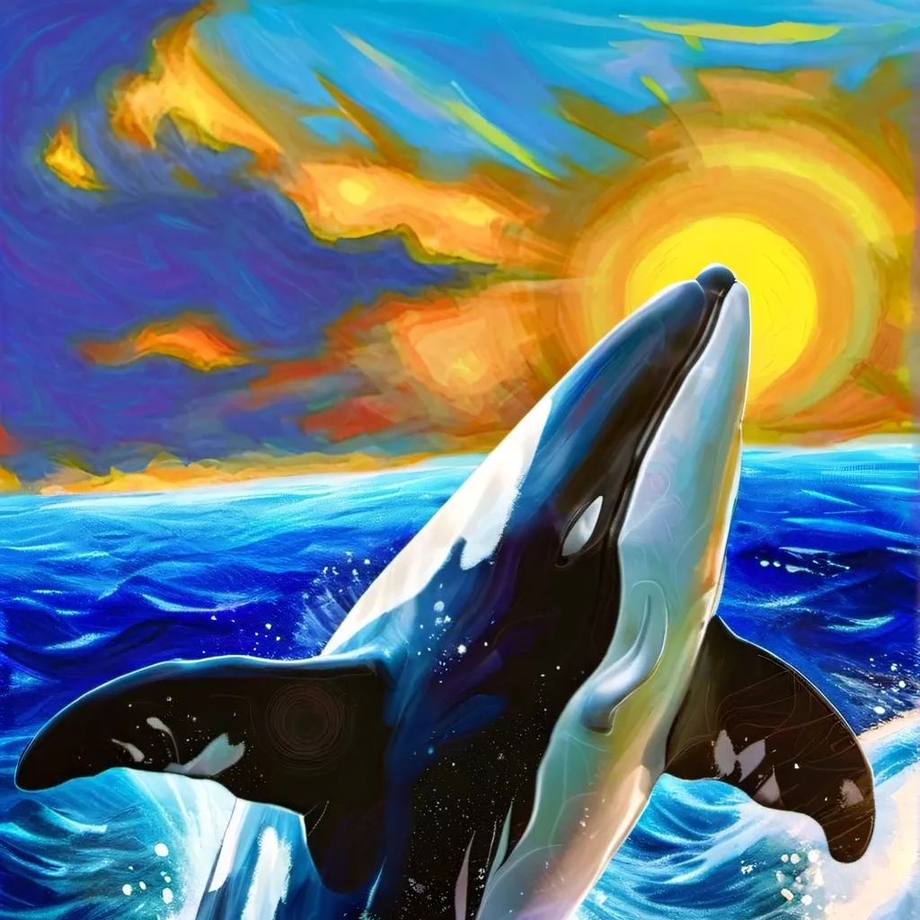 chat with ai character: Giant orca