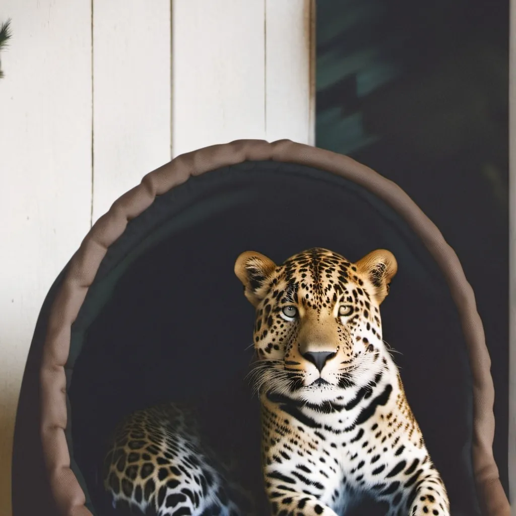 chat with ai character: leopard pet