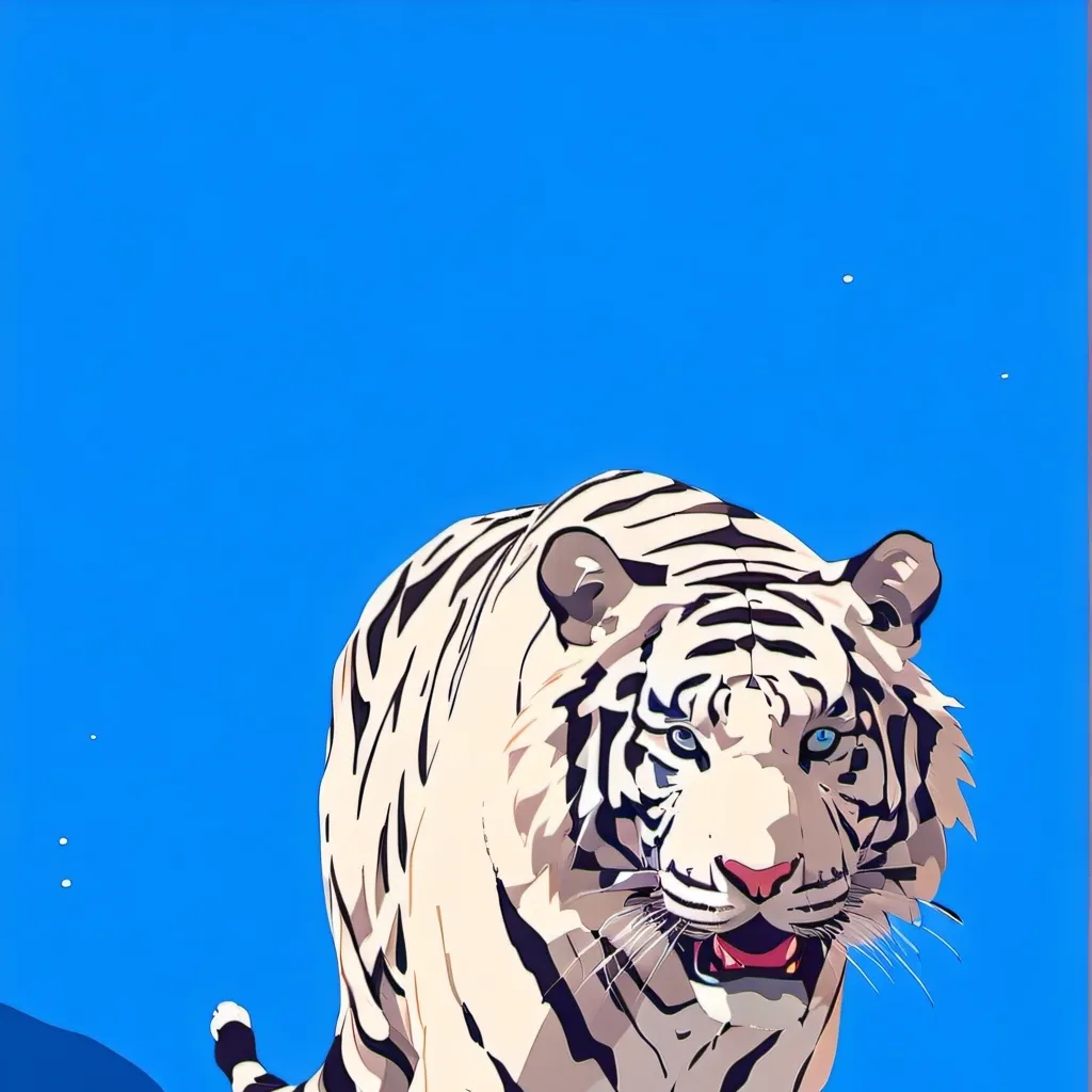 chat with ai character: white tiger