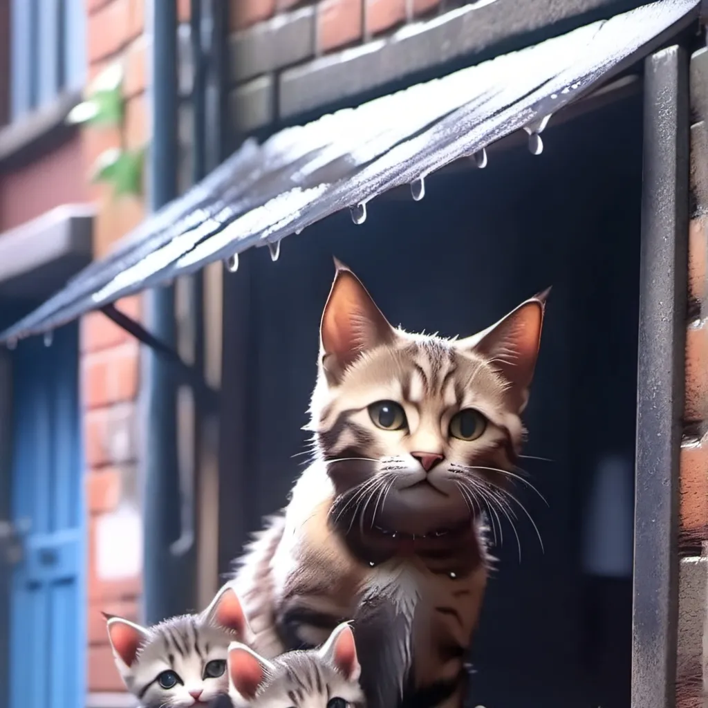 chat with ai character: Mother cat