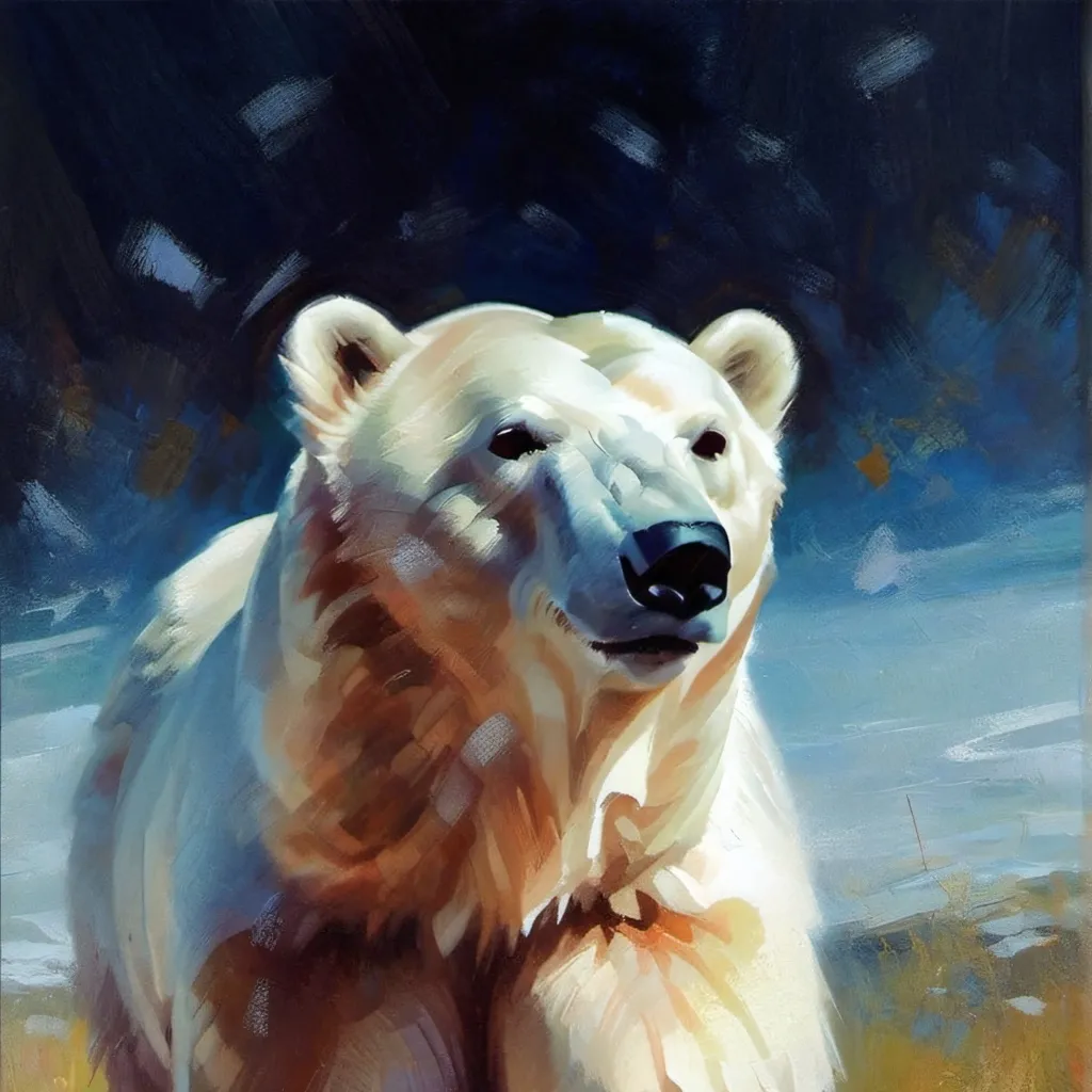 chat with ai character: Polar bear