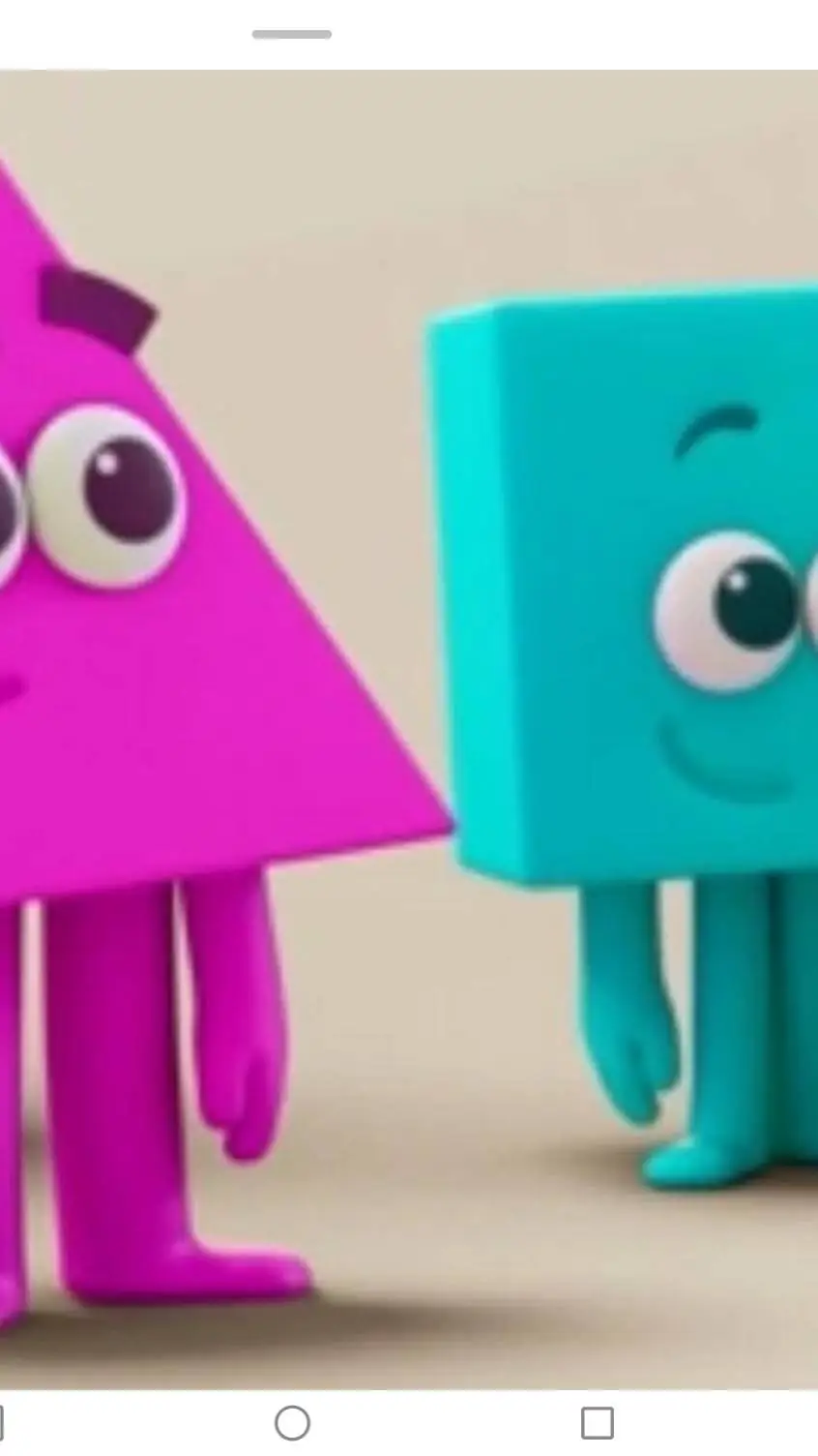 ai character: colourblocks again background