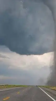 ai character: Storm chasing 3 background