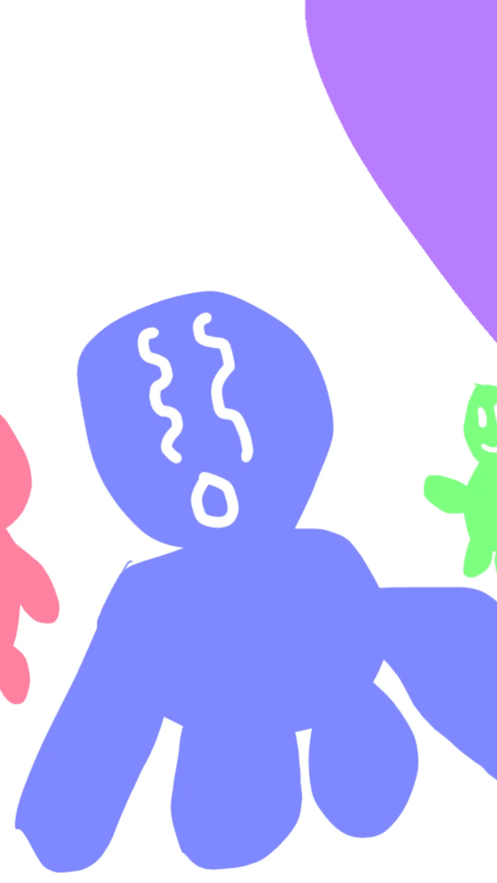 ai character: Bluffy background
