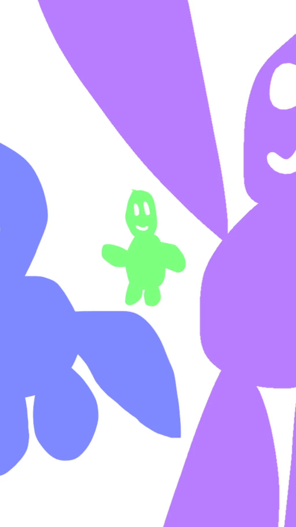 ai character: Sgreen background