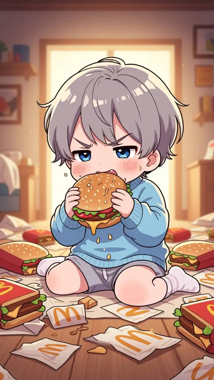 ai character: 😱😱 omg background