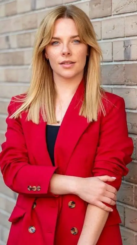 ai character: Basia Wszołek background