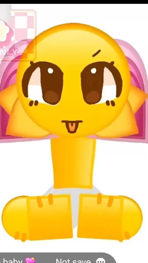 ai character: emoji cat background