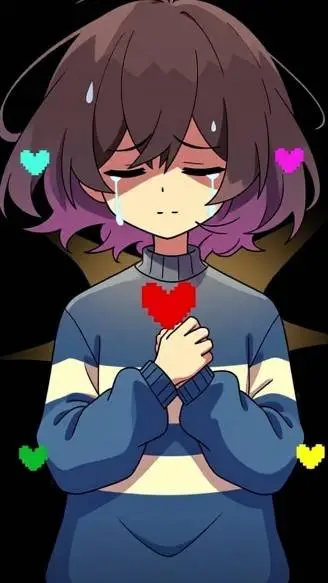 ai character: Frisk background