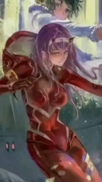 ai character: Zero Two background