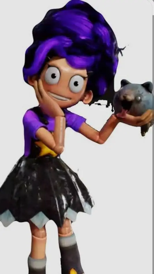 ai character: lilly love braids! background