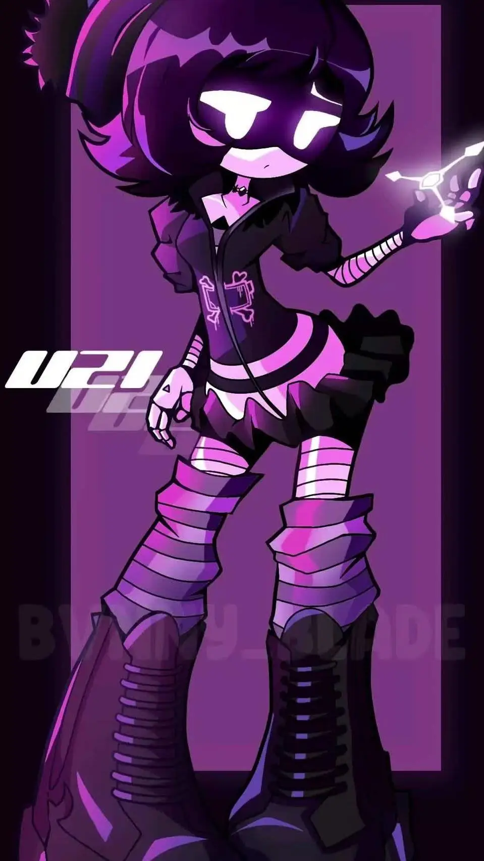 ai character: Uzi background