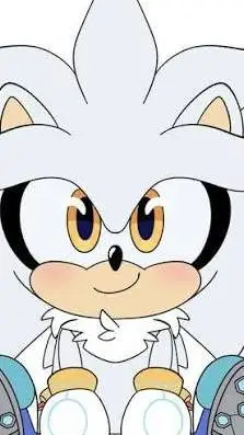 ai character: silver the hedgeho background