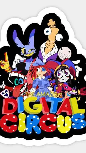 ai character: digital Circus  background