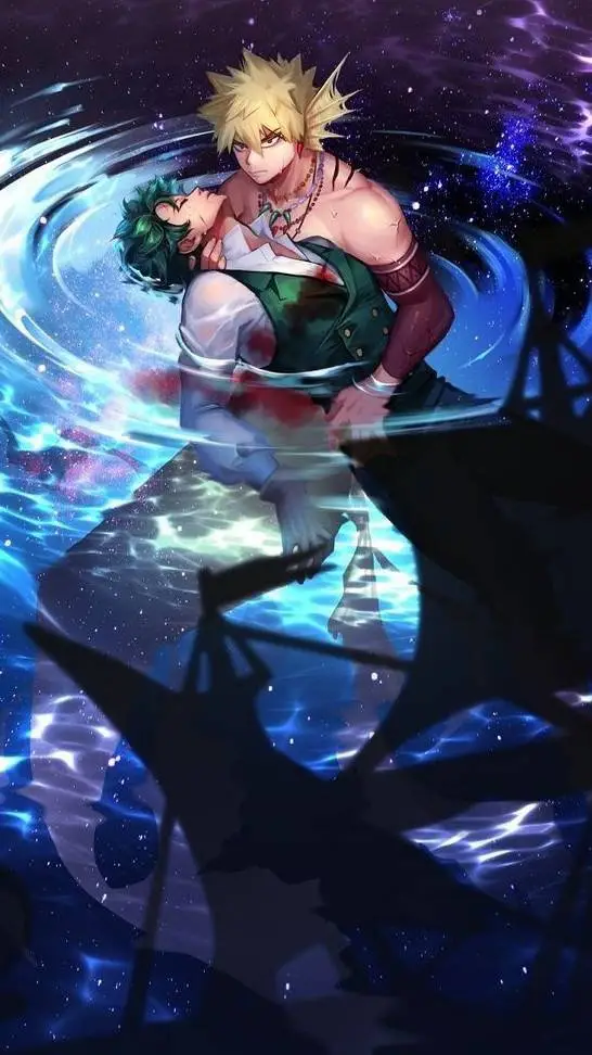 ai character: bakugo sirena  background