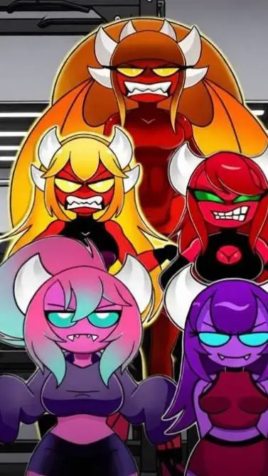 ai character: All Demons GD background
