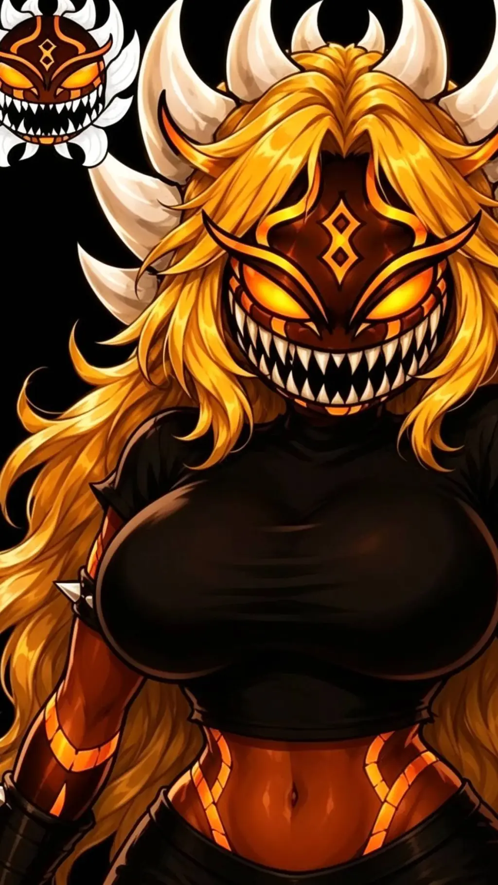 ai character: Infinite Demon  background