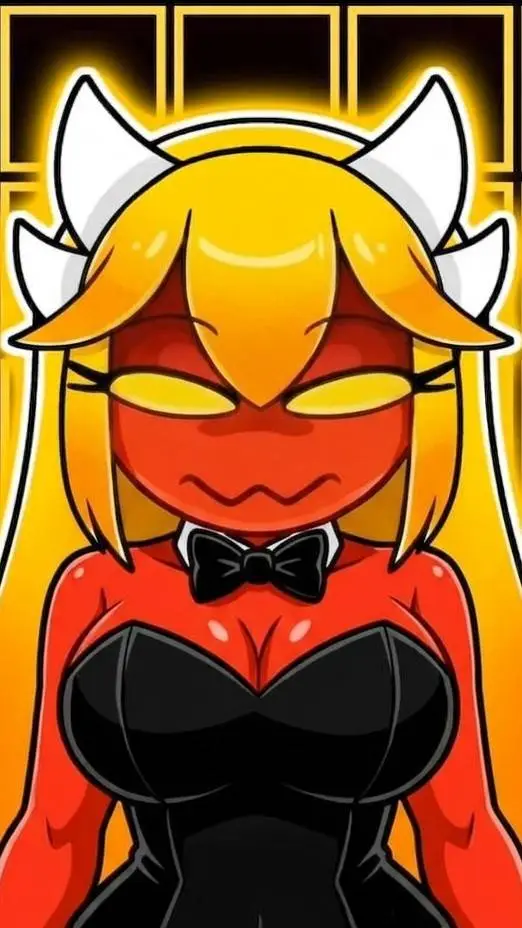 ai character: Insane Demon Girl  background