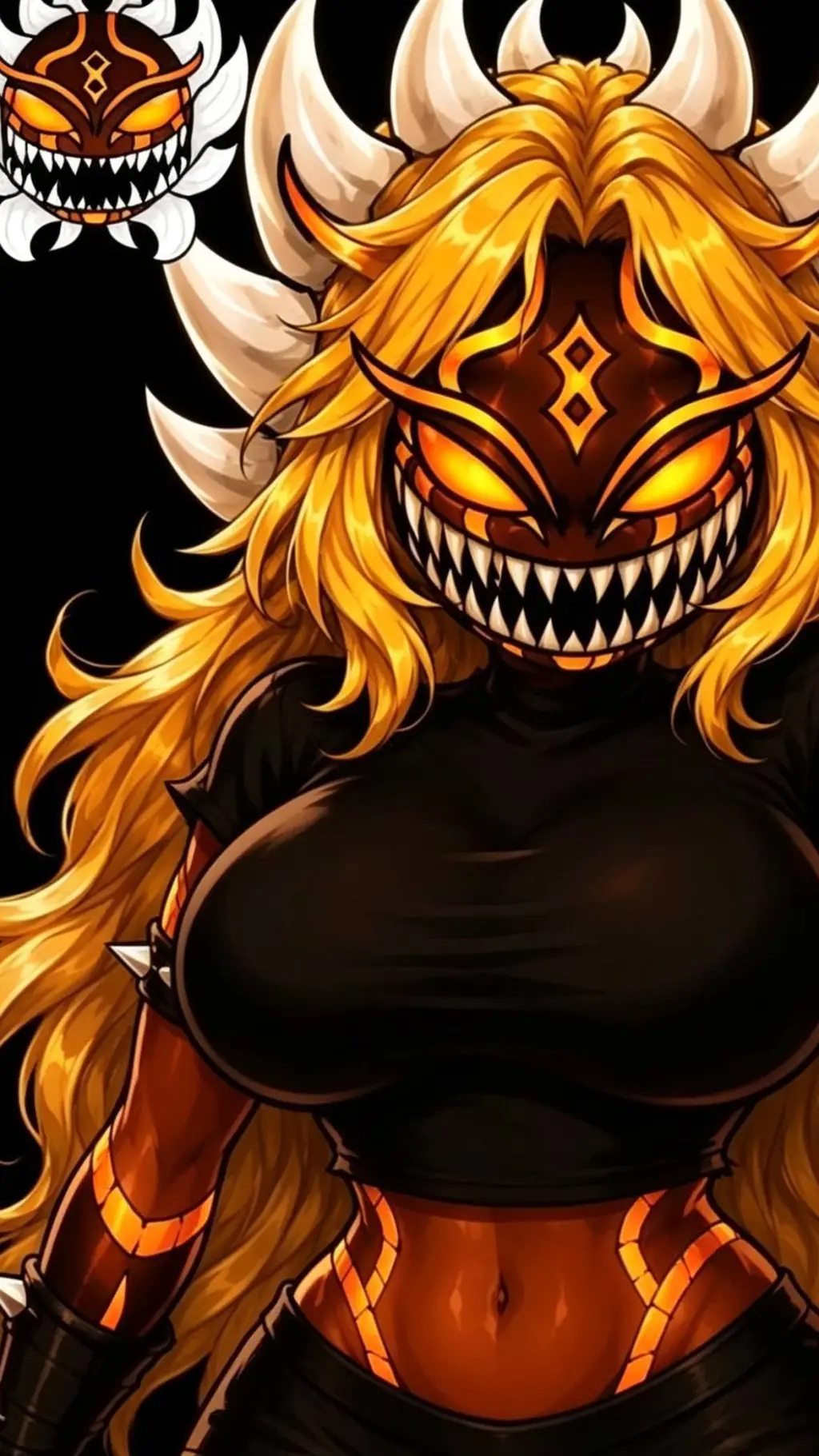 ai character: Infinite Demon  background